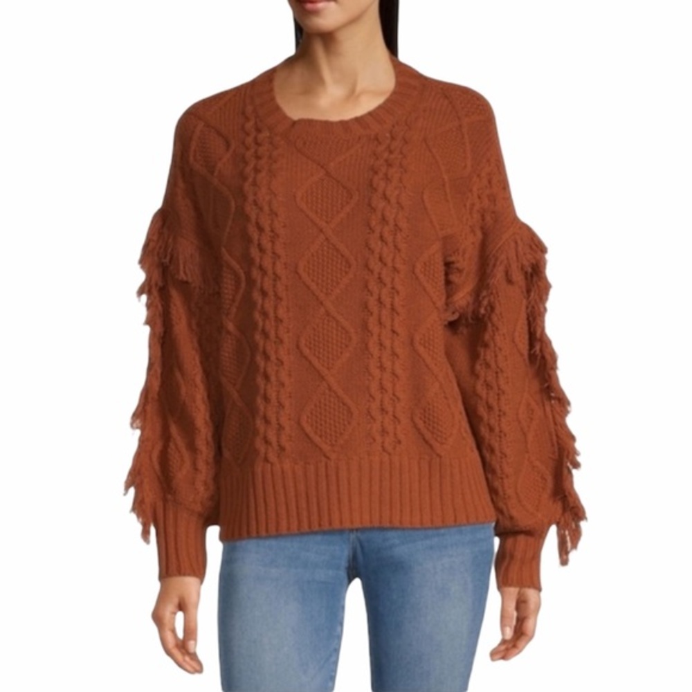 a.n.a. Long Sleeve Pullover Sweater